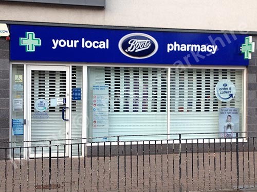 Cambuslang Boots shopfront